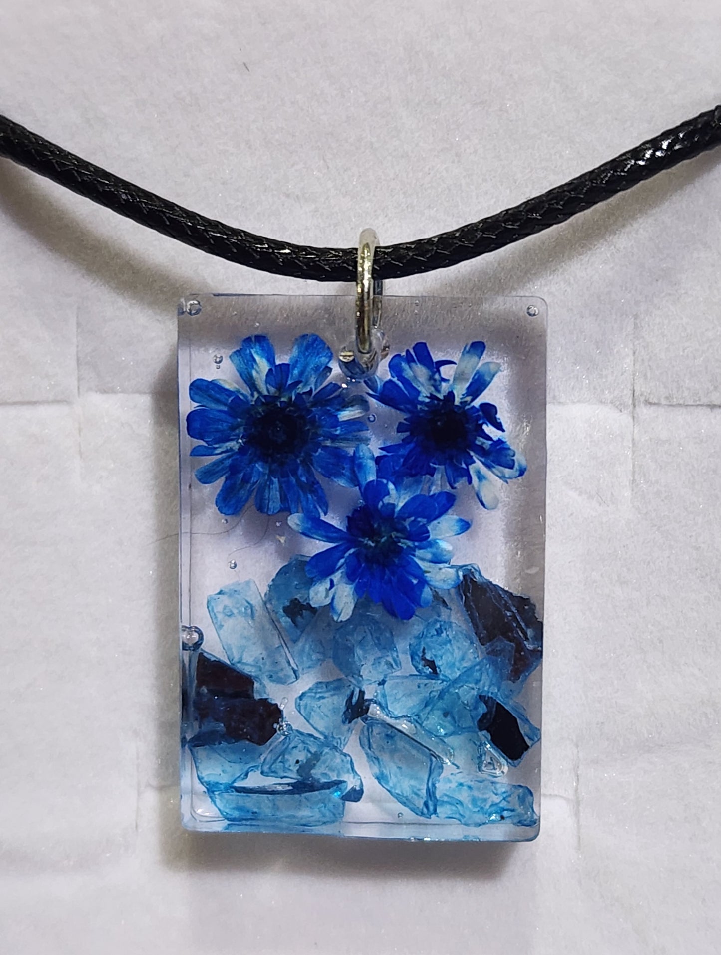 "Clear Blues" Necklace