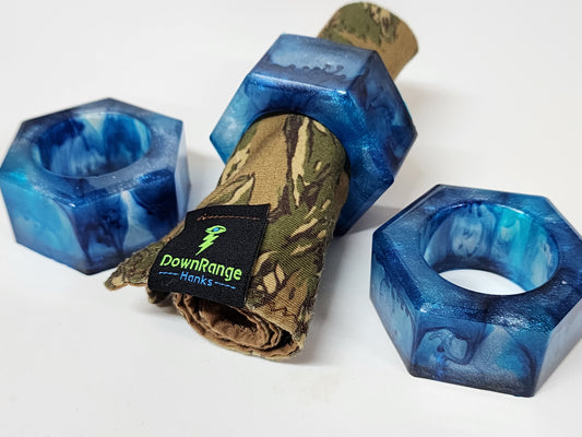 Hex Hank Holders/Napkin Rings