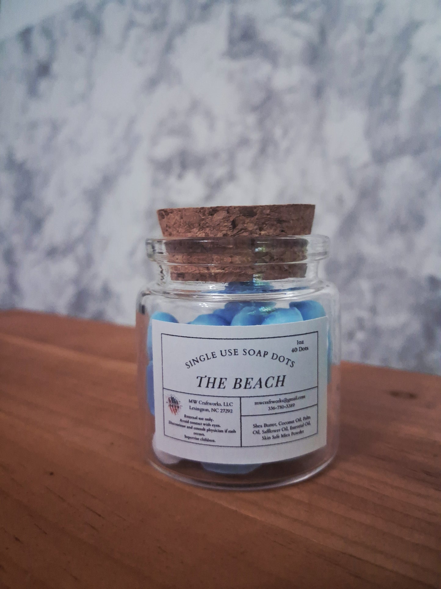 Shea Butter Soap Dots Small Jar