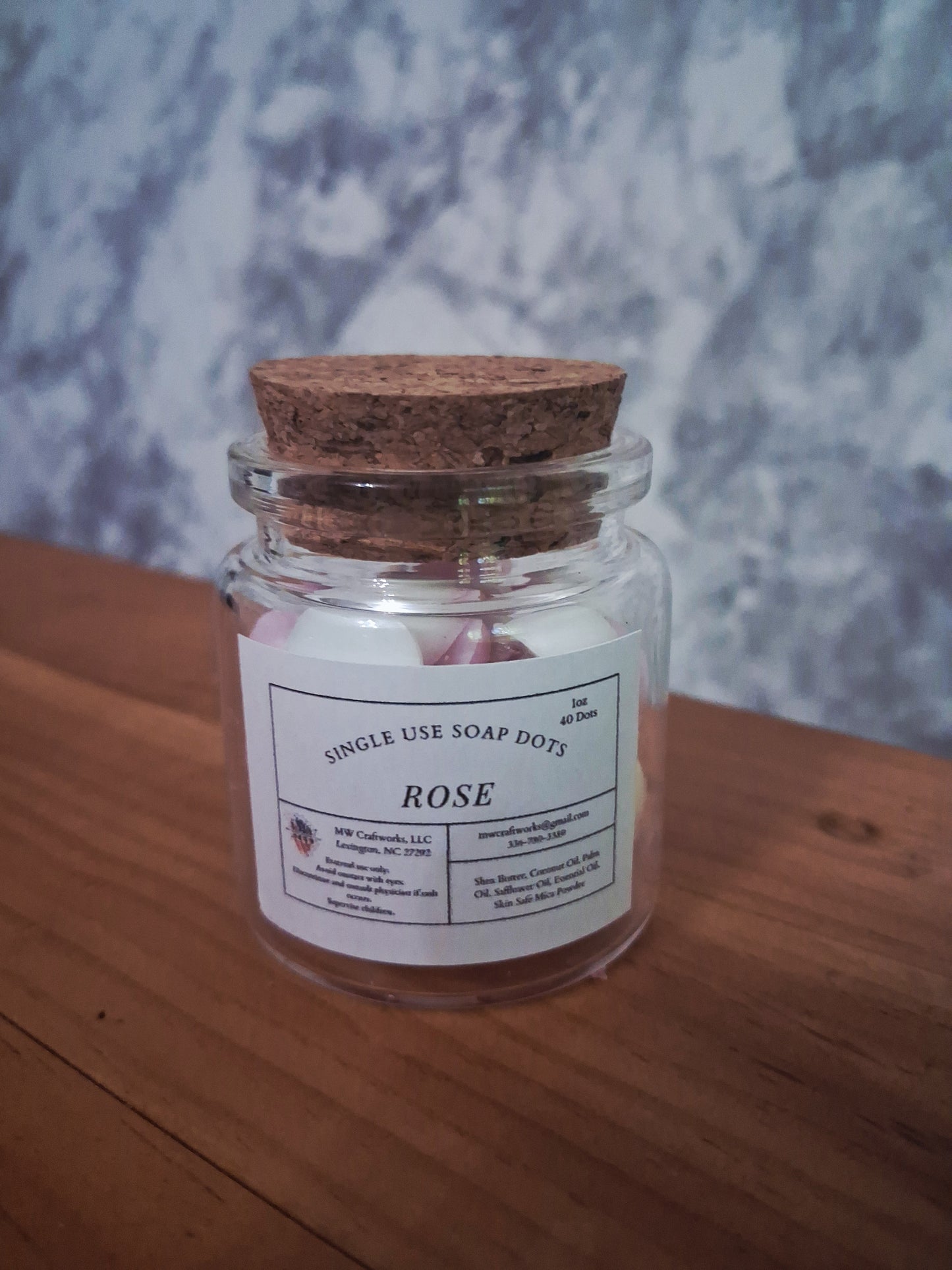 Shea Butter Soap Dots Small Jar